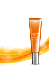 Poster - Beauty cosmetic light design template