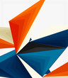 © antishock - 3d modern triangle low poly abstract geometric vector
