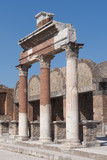 The ruins of Pompeii, Italy