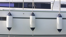 Sailboat Side With Fenders