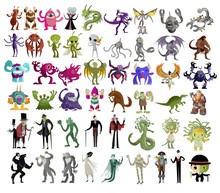 Monsters Creatures Collection