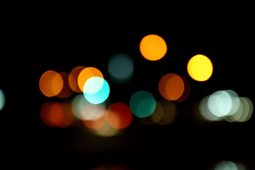 Background night bokeh