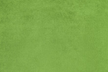 Background With Green Texture, Velvet Fabric