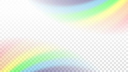 Wall Mural - rainbow gradient on white transparent background. color rainbow abstract mesh. colorful bright soft 