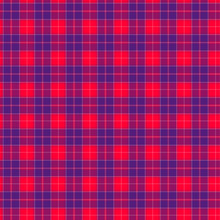 Fabric In Red And Blue Fiber Seamless Pattern Tartan. EPS10