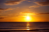Fototapeta Niebo - sunrise over the ocean