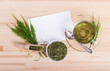 herb tea / Herbal tea made from field horsetail