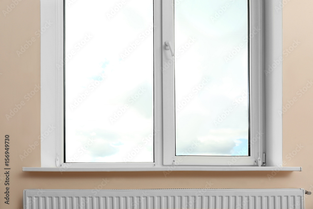 Large window at home