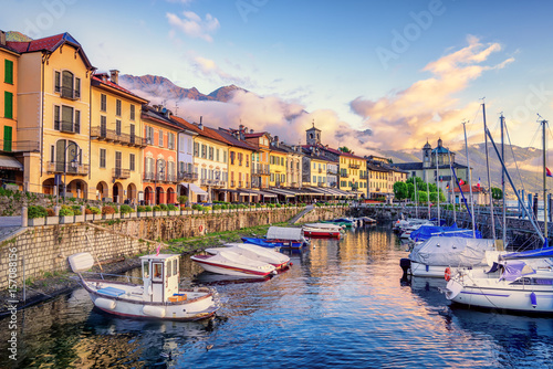Cannobio Old Town Port Lago Maggiore Lake Italy Kaufen Sie