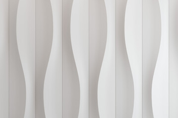 Poster - White wave abstract background close up