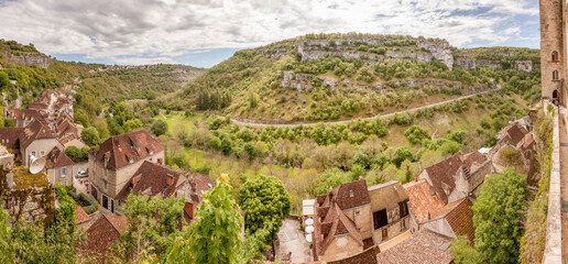 Canvas Print - Rocamadour, France