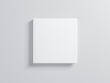 © customdesigner - White square blank Book Mockup with textured hard cover. 3d rendering