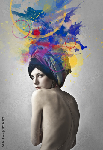 Obraz na plátně turban