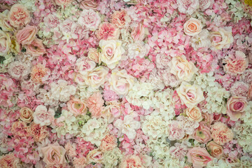  wedding backdrop with flower and wedding decoration