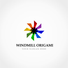 Sticker - Colorful Octagonal Logo