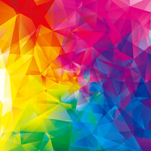Abstract Geometric Pattern Colorful Modern Background.