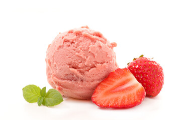 Poster - strawberry ice cream