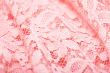 Texture Of Pink Lace