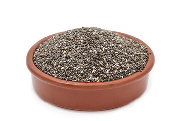 Wall Mural - chia seeds in a bowl