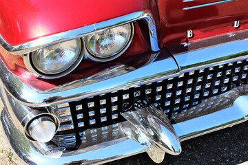 Wall Mural - An image of a us classic car, vintage