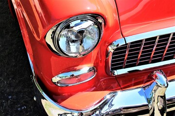 Wall Mural - An image of a us classic car, vintage