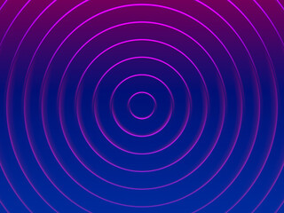 Poster - Pink radial abstract background for graphic design, book cover template, business brochure, website template design. 3D illustration.