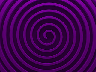 Poster - Purple helix abstract background. 3D illustration. This image works good for text backgrounds, website backgrounds, or print.