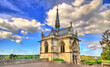 Saint Hubert Chapel at the Amboise Castle in the Loire Valley - France