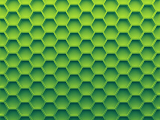 Fototapete - Green natural formula abstract background for graphic design, book cover template, website design, application design. 3D illustration.