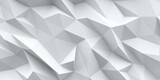 Fototapeta Perspektywa 3d - White background. Abstract triangle texture.