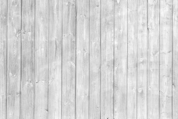 Wall Mural - White painted  planks. Texture of wood.