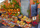 Fototapeta  - Typical products of Sicily Taormina, Italy