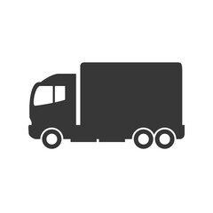 Canvas Print - Cargo truck vehicle icon vector illustration graphic design