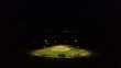 Baseball Field At Night