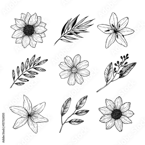 flower tattoo prints