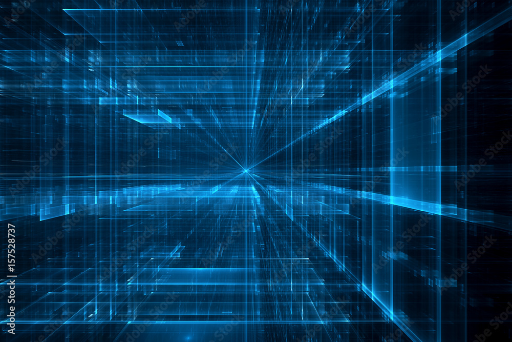 Abstract futuristic background Stock Illustration | Adobe Stock