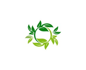 Sticker - Leaf logo