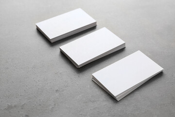 Canvas Print - Set of blank items for branding on light background