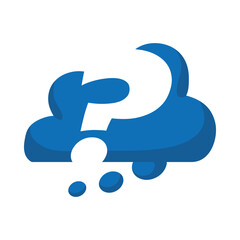 Poster - Question mark symbol icon vector illustration graphic design