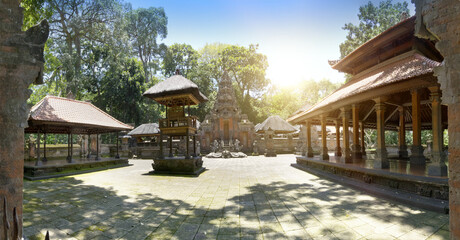 Wall Mural - Bali. Indonesia. A temple in jungle