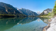 Spiegelung Bergsee Panorama 