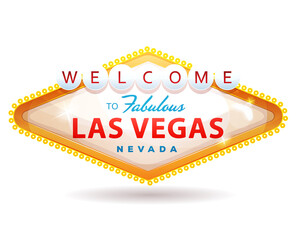 Wall Mural - Welcome To Fabulous Las Vegas Sign