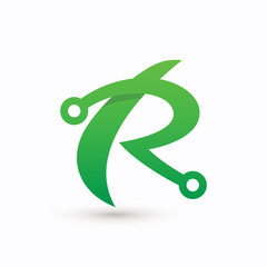 Wall Mural - Letter R Logo