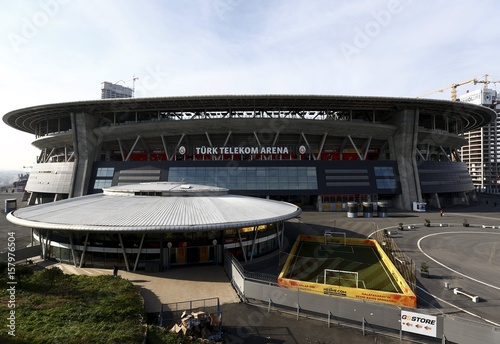 Turk Telekom Arena Home Ground Of Turkish Soccer Team Galatasaray