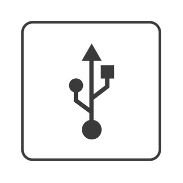 USB - Verbindung - Schnittstellle - Simple App Icon