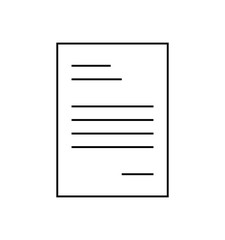 Poster - paper document file web icon vector symbol icon design.