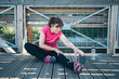 © asife - Middle aged woman doing stretching exercises