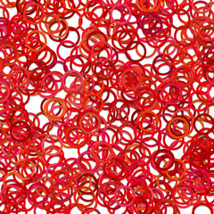 Poster - Abstract chaotic circle pattern background