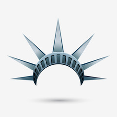 Statue of liberty crown