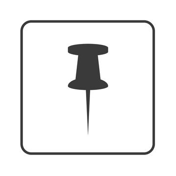 Pin - Stecknadel - Simple App Icon